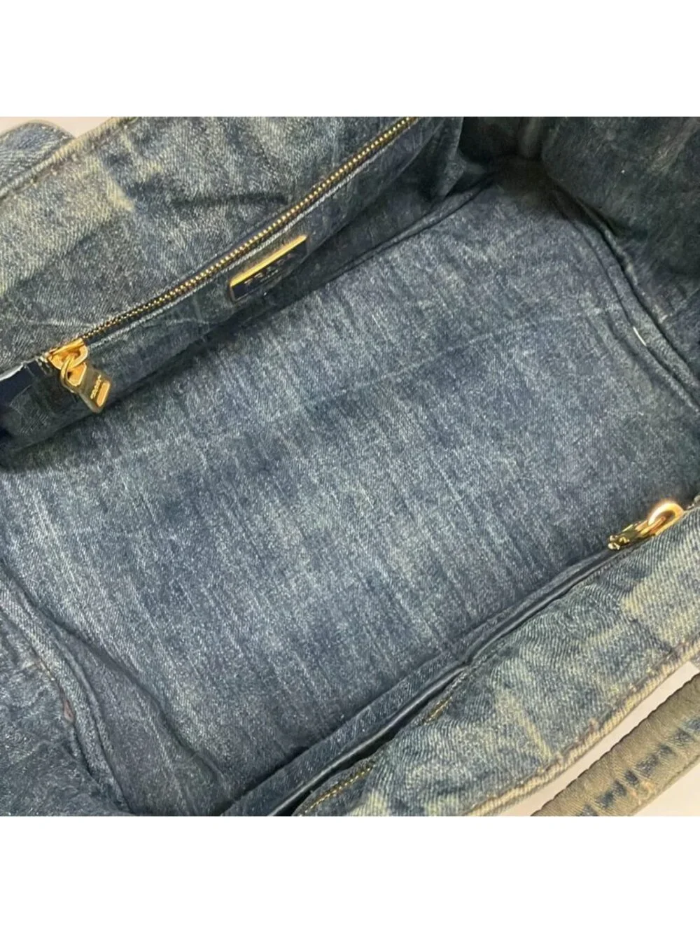 Prada Tote Canapa Blue